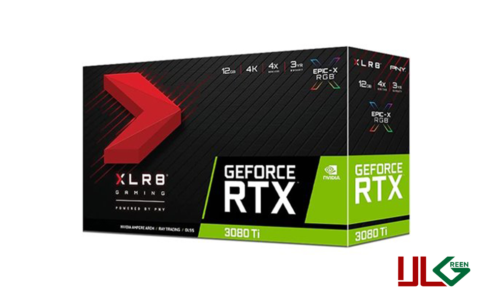 VGA PNY XLR8 Gaming GeForce RTX 3080Ti 12GB GDDR6 LHR کارت گرافیک پی ان وای۳۰۸۰ تی ای (۵)